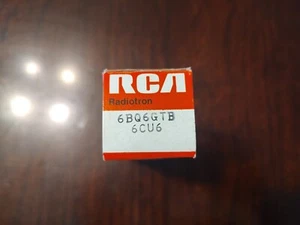 RCA 6BQ6GTB/6CU6 Tube, Vintage In Box - Picture 1 of 3