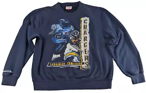 SAN DIEGO CHARGERS x MITCHELL & NESS LaDainian Tomlinson Pullover Sweater Men L - Picture 1 of 7