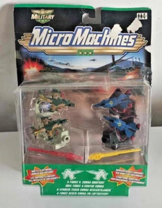 1999 MICRO MACHINES MILITARY A-FORCE V. COBRA DOGFIGHT HASBRO NEW SEALED ! - Afbeelding 1 van 5