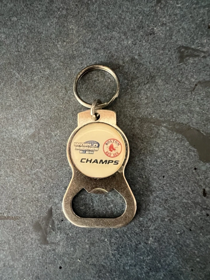Red Sox World Series Bottle Opener Key Chain - Image 1 of 1