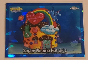 2025 Topps Chrome SpongeBob Super Weenie Hut Jr's Sapphire #50 Menge verfügbar! - Bild 1 von 2