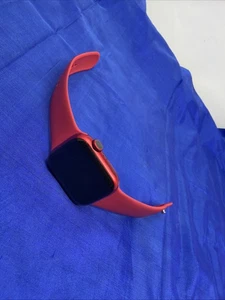 Apple Watch Series 8 41mm Cassa Alluminio (Prodotto) ROSSO M/L Cinturino Sport, GPS - Foto 1 di 24