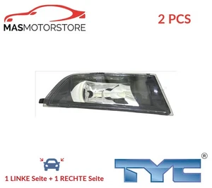 NEBELSCHEINWERFER PAAR SET TYC 19-12574-01-2 2PCS P FÜR SKODA FABIA III - Picture 1 of 5