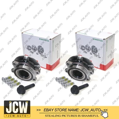 Par de conjunto de rolamento de cubo de roda dianteira/traseira OEM para Audi A4 A5 A6 A8 A7 S4 S6 S5 - Imagem 1 de 4