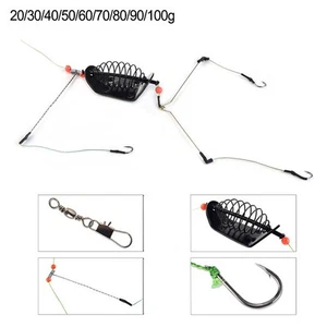 Crochet d'alimentation groupe appat de p??che ?? la carpe de haute qualit?? 20 - Photo 1/24