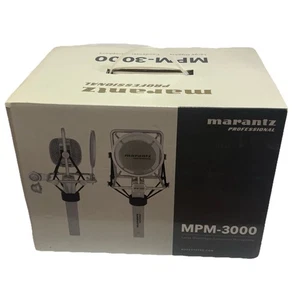 Marantz MPM-3000 Large Diaphragm Condenser Microphone With Metal Box US Seller  - Picture 1 of 2