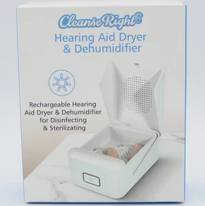Blue Echo Cleanse rechts Hörgerätetrockner & Luftentfeuchter UV wiederaufladbar T30 - Bild 1 von 3