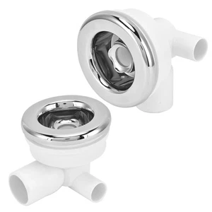 Stainless Steel Pool Water Outlet Nozzle for Hot Tubs Spa Jet 10cm Diameter - Foto 1 di 11