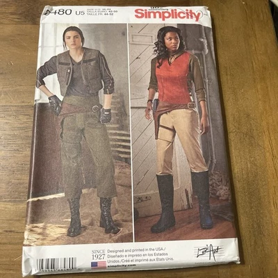 Simplicity Costume Pattern 8480 Ms STAR WARS/ROGUE ONE Cosplay by LoriAnn 16-24 - Image 1 of 2