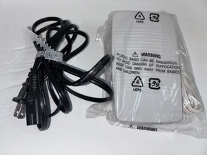 Vintage NEW Brother Sewing Machine Power Cord Pedal 2pc - Picture 1 of 3
