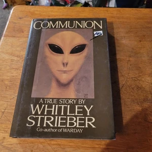 Communion A True Story Whitley Strieber 1987 HC 1st Edition UFO Alien Memoir - Picture 1 of 4