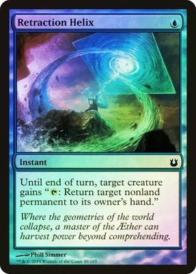 Born of the Gods  MTG  Foil   Retraction Helix  Magic - Image 1 of 2