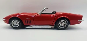 1969 Corvette Convertible 1:18 DieCast von Revell - rot - mit orig Karton #8755 - Bild 1 von 15