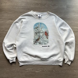 Herren 1997 Winter Rundhalsausschnitt Sweatshirt GRÖSSE LARGE Minnesota Vintage Grafik - Bild 1 von 7