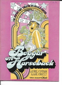 "Beggar on Horseback" Playbill Lincoln Center Repertory. Theater 1970 - Picture 1 of 6