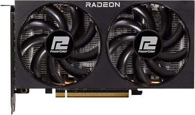 PowerColor Radeon RX 7600 8GB Fighter GDDR6 RX 7600 8G-F Video Graphics Card GPU - Image 1 of 4