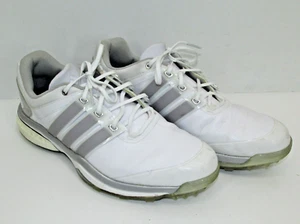 Adidas AdiPower Boost Endless Energy White Gray Golf Shoe 600001 Mens Size 11.5 - Picture 1 of 9