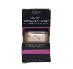 L’Oreal Studio Secrets Magic Perfecting Base Face Primer 0.5 oz - DISCONTINUED - Picture 1 of 16