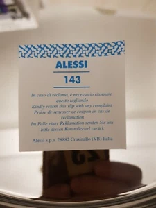 Vassoio Girotondo di Alessi in acciaio inox, nuovo, mai usato, con scatola. - Foto 1 di 8