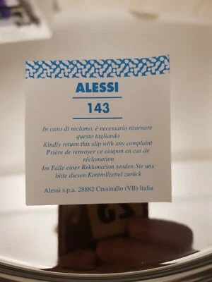 Vassoio Girotondo di Alessi in acciaio inox, nuovo, mai usato, con scatola. - Immagine 1 di 4