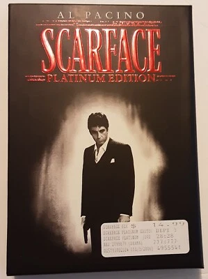 1983 Scarface 2006 Platinum Edition DVD, 2 Disc Set, Slipcover Foto 1 de 4