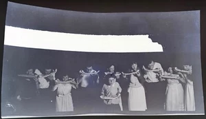 10 People Eat Watermelon ~ Original Plastic Negative ~ Milford, Delaware Estate - Picture 1 of 3