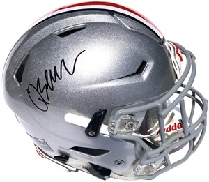 QUINN EWERS #3 SIGNED OHIO STATE BUCKEYES SPEEDFLEX FOOTBALL HELMET PSA/DNA - Picture 1 of 8