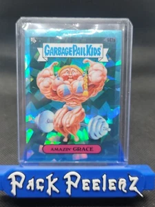 2021 Topps Garbage Pail Kids Sapphire Amazin' Grace 147a Aqua Refractor #07/99 - Picture 1 of 2