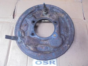 HONDA HRV 2001 1.6 16V OFFSIDE LADO CONDUCTOR FRENO TRASERO CUBO PLACA DE RESPALDO - Imagen 1 de 12