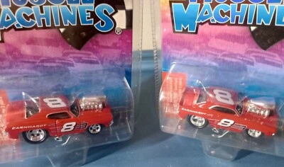 2004 Muscle Machines Lot of 2 Camaro & Chevelle #8 Earnhardt Jr New 1:64 - Image 1 of 4