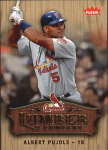 2006 Fleer Lumber Company #LC2 Albert Pujols - Picture 1 of 2