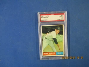 1961 Topps Baseball # 83 Bob Bruce PSA 9 O/C - Picture 1 of 2