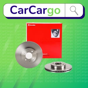 Brembo Vented Front Brake Discs Hyundai Accent 1.5 CRDi GLS 2005-2010 256 mm - Picture 1 of 9