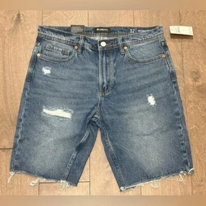 Blank NYC Men's Wooster Slim Distressed Denim Shorts, Size 32 - Picture 1 of 7
