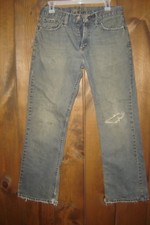 Bullhead Denim Co. Slim Boot (Distressed) Jeans Men's 100% Cotton Size 30 x 30
