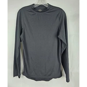 St John's Bay Athletic Activewear Shirt Women's Sm Base Layer Black - Picture 1 of 3