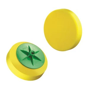 Boll 0030097 Polierschwamm 150 mm mit Gewinde M14 mittelhart (gelb) | polieren A - Bild 1 von 5