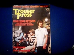 TROUSER PRESS MAGAZINE NO. 29 - ROLLING STONES COVER - JUNE 1978 - Picture 1 of 1