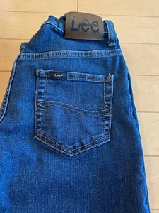 Boys size 10 regular blue jeans Lee straight fit back to school - Picture 1 of 4