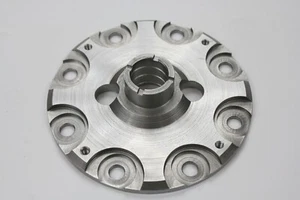 REINFORCED STEEL END PLATE FOR MITSUBISHI EVO 4 - 9 - HD DIFF END COVER - Afbeelding 1 van 5