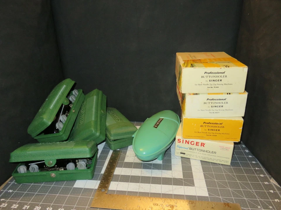 Singer Buttonholer / Monogrammer Sewing Attachment in Box Embroidery - Image 1 of 1