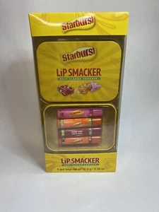 LIP SMACKER STARBURST 4 Stück LIPPENBALSAM & DOSE mit vier verschiedenen Geschmacksrichtungen - Bild 1 von 11