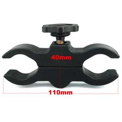 New Barrel Scope Mount Clamp Clip For Flashlight Torch Telescope Sight Laser  - Image 1 of 4