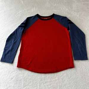 Gymboree Kids Boys Shirt Medium 7-8 Red Long Sleeve Pullover Casual - Picture 1 of 6