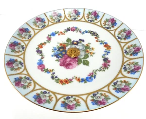 Vintage H & Co. - Heinrich Floral Patterned Bone China Cake Plate with pedestal - Picture 1 of 6
