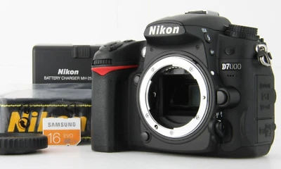 [MINT] Nikon D7000 16.2MP Digital SLR Camera Body w/Strap $ SD from JAPAN #8698a - Image 1 of 4