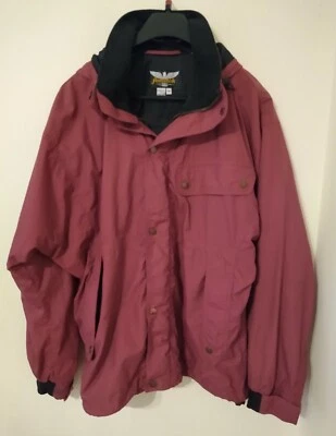 Vtg  Fenwick Hooded Zip Fishing Jacket Coat Men's Sz M Nylon Windbreaker EUC - Image 1 of 4