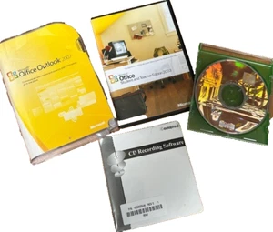 Job Lot Computer Software inc Microsoft Office Outlook 2007 - Photo 1/1