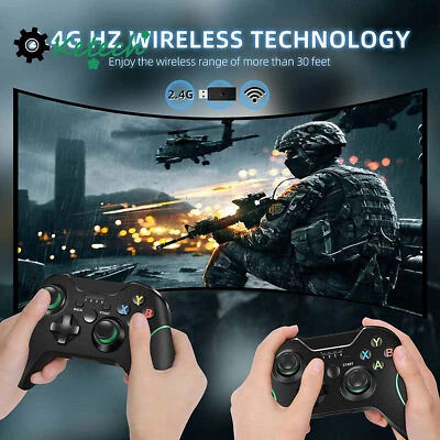 2.4GHz Wireless Game Controller Gamepad Joystick For Microsoft Xbox One PC - Image 1 of 4