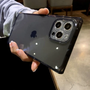 Funda transparente de silicona suave a prueba de golpes para iPhone 16 15 14 Pro Max 13 12 11 - Imagen 1 de 19